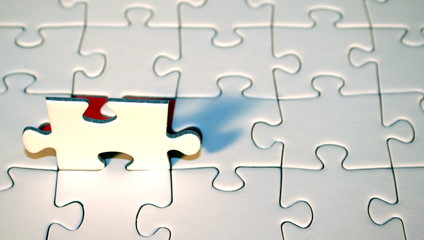 Fototapeta premium Puzzleteil