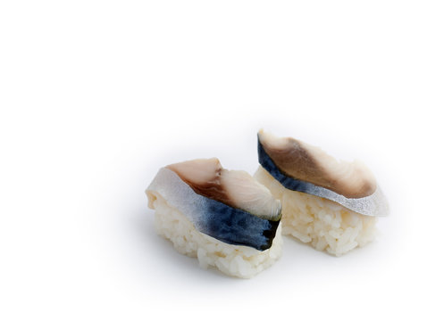 Saba (mackerel) Nigiri Sushi