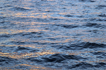 Sunset water backround