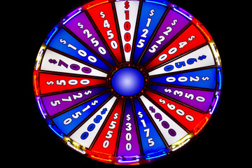 wheel of fortune game, lucky numbers win