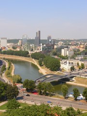 Vilnius, Lithuania, view from the Gediminas Tower