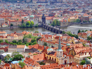 Naklejka na ściany i meble Stare miasto. Praga.