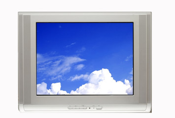 TV and Blue Sky