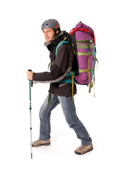 Alpiniste randonneur