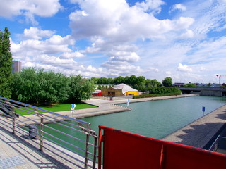 Parc de la villette, paris, Vue générale