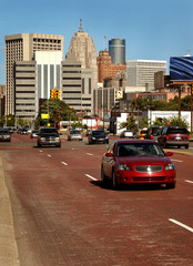Downtown Detroit Traffic
