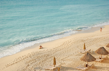 the beach in the caribbean