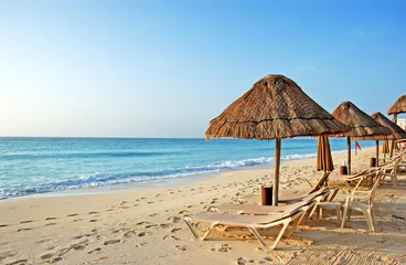 Foto op Plexiglas Mexico het strand in de Caraïben
