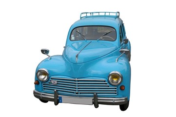 VOITURE FRANCAISE FAMILIALE DES ANNEES 60