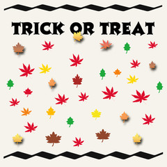 trick or treat sign