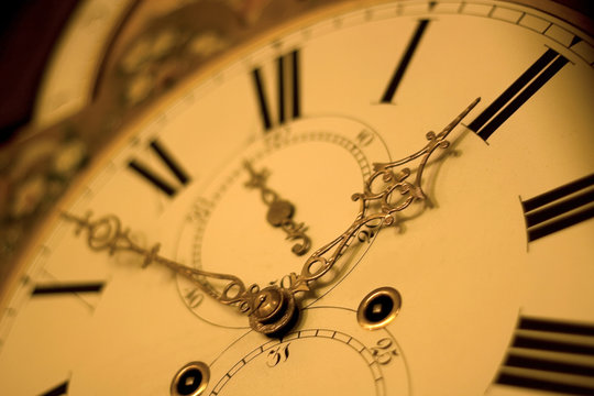 Grandfather Clock Face