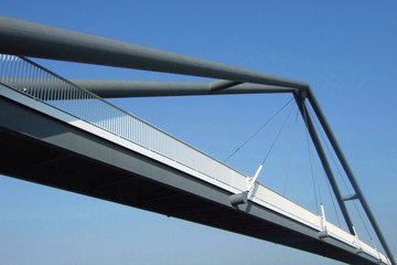 Fußgängerbrücke Medienhafen Düsseldorf