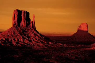 Foto op Canvas Sunrise at Monument Valley © csourav