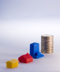 Coins and houses