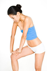 Fototapeta premium Stretching 2