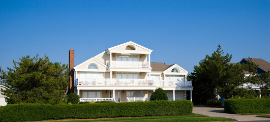 Beach Houses on the New Jersey shore