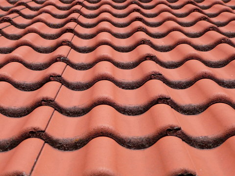 Dachziegel rot 1