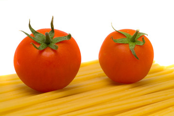 Pasta and tomato