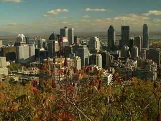 Montreal downtown, Canada, north America