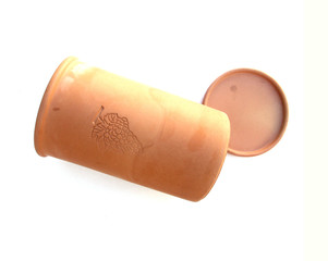 brique à vin en terre cuite