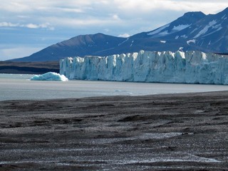 Glacier pôle nord