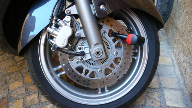 roue et antivol