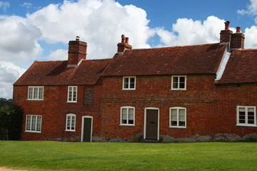 Historic terraced village house 18th century