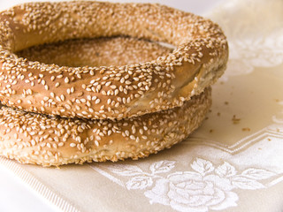 Sesame seed bread