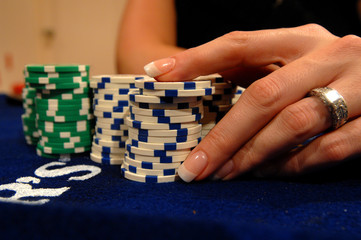 Naklejka premium Home poker08