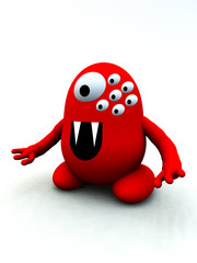Tiny Red Monster 12