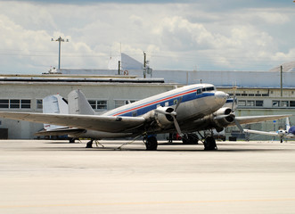 Vintage airplane