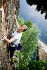Female Climber