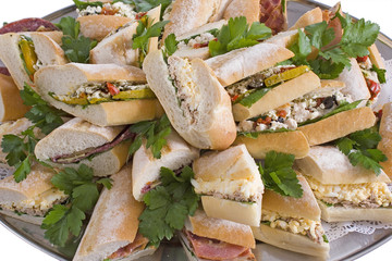 Baguette Sandwich Platter