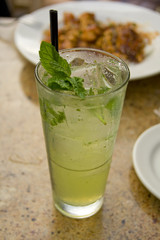 ice cold mojito
