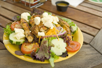 salad with grilled chicken