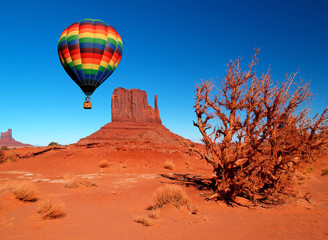 Obraz premium Monument Valley Navajo Tribal Park in Utah 