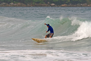Surfing Thailand