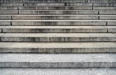 Photo sur Plexiglas Escaliers Large stone steps