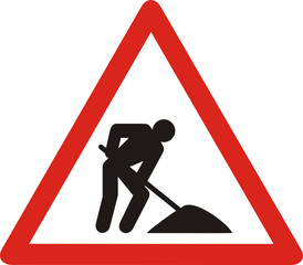 work on road