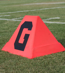 American football goal line