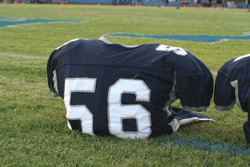 American football jersey 