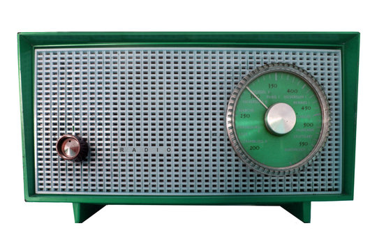 Green Retro Radio