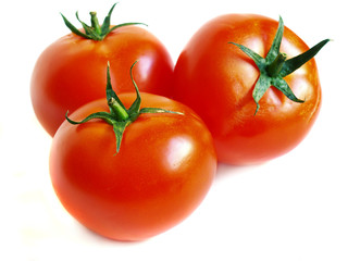 three tomatoes