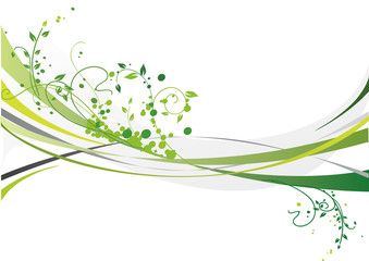 Naklejka premium Green design