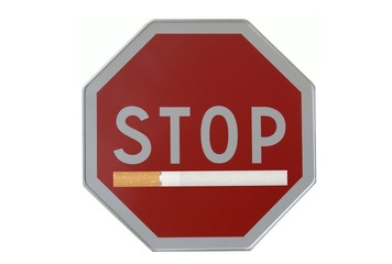 stop - cigarette