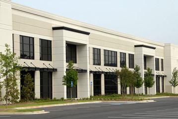 Fototapeta na wymiar Nowy budynek biurowy Handlowy