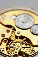 Watch isolated on white background 