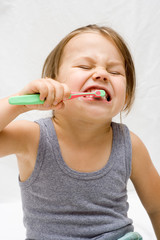 Teeth brushing