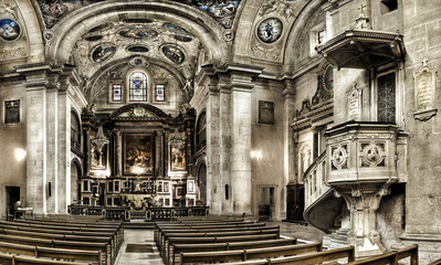 L'église Notre-Dame à Chambéry en Savoie