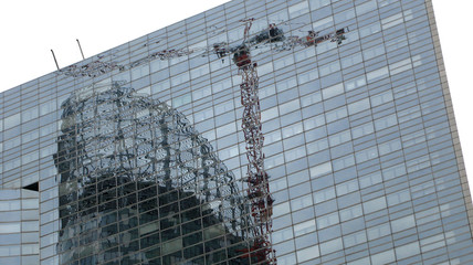 La Défense en construction